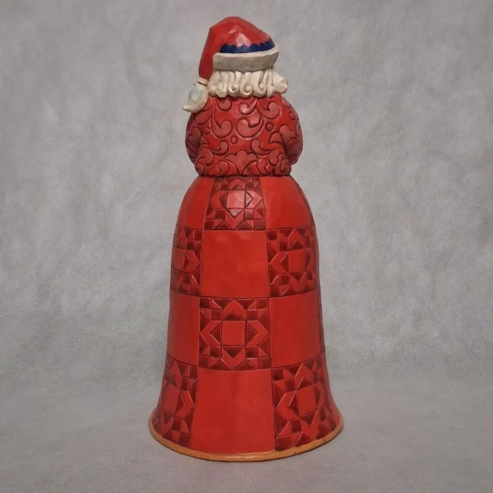 Jim Shore Santa Silent NightFigurine 2013 #4034356 Christmas 10 1/4